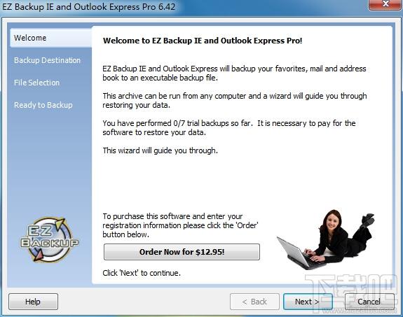 EZ Backup IE and Outlook Express Pro,EZ Backup IE and Outlook Express Pro下载,EZ B